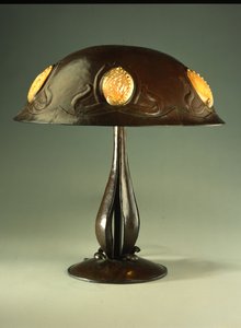 Tischlampe, ca. 1910 von Elizabeth Eaton Burton