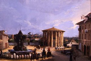 Der Tempel der Vesta, Rom von Elizabeth Hunter Blair