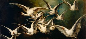 Gänseschar von Elizabeth Nourse