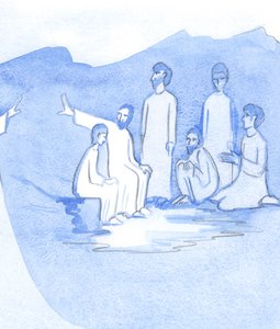 Ein wahrer Jünger bleibt Christus nahe, lernt von ihm und ist sich seiner Liebe sicher, auch wenn Christus fern zu sein scheint. von Elizabeth Wang