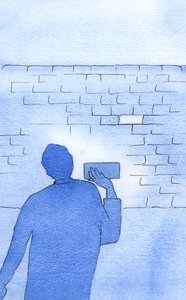 Ein weiser Katholik weiß, dass alle Wahrheiten zusammenpassen, wie Ziegel in einer Mauer. von Elizabeth Wang