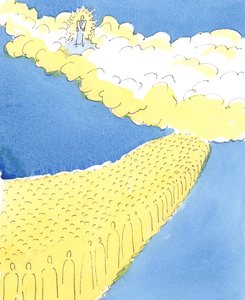 Alle Heiligen im Himmel wissen, was die Menschen bis zurück zu Moses gewusst haben, dass Gott will, dass wir unsere Mutter und unseren Vater ehren