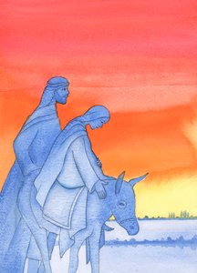 Als Maria nach Bethlehem reiste, war sie wie der Sohn, den sie gebären würde, und ähnelte ihm in Demut, Liebe, Vertrauen und Gehorsam von Elizabeth Wang
