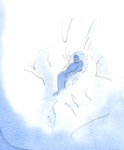 Wie ein Kind sich nach dem Spielen im Schneefeld ausruht, so kann ich in Gott ruhen, in seiner Göttlichkeit geborgen, wann immer ich mich ihm im Vertrauen zuwende von Elizabeth Wang
