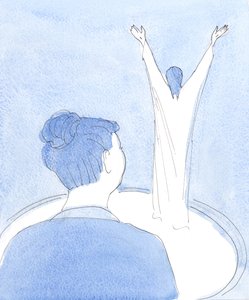 Sobald ich Christus in der Heiligen Kommunion empfangen hatte, zeigte mir Christus, dass er in meiner Seele stand von Elizabeth Wang