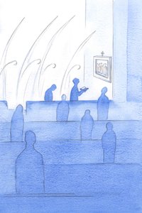 Als wir den Kreuzweg beteten, drehten sich die Engel mit uns (zur ersten 