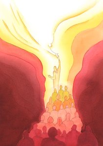Bei jeder Messe erreichen wir den Vater durch das Opfer Christi, unseres Hauptes, verbunden miteinander und mit ihm