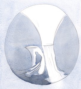 Durch Ungehorsam wendet sich eine Seele von Gott ab, um in eine andere Richtung zu blicken; in dieser Wendung ist es, als würde ein Ventil geschlossen. von Elizabeth Wang