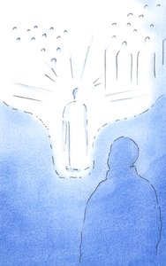 Durch das Gebet kommen wir den Heiligen des Himmels sehr nahe, als ob der Boden des Himmels herabsteigt. Jede unserer Glaubenshandlungen führt uns noch näher.