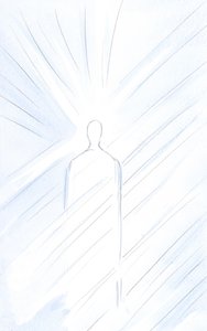 Christus, wirklich Mensch, vor dir, ist auferstanden und lebendig. Betrachte denselben Christus, göttlicher Sohn, majestätisch