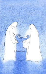 Christus und Unsere Liebe Frau sind immer bereit, uns zu helfen. Ihre Hilfe ist zärtlich, persönlich und unaufhörlich, bis in den Himmel von Elizabeth Wang