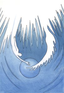 Christus und der Heilige Geist sind wie zwei Arme des Vaters, die die Erde umarmen.