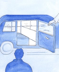 Christus bittet Seine Freunde, sich Seiner Fürsorge und Seinen Plänen anzuvertrauen - so als ob jeder von uns in ein Auto steigen würde, auf Christi Einladung hin, um Ihn uns dorthin fahren zu lassen, wo Er will von Elizabeth Wang