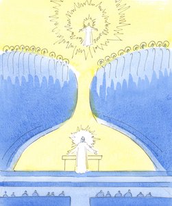 Christus ist im Tabernakel gegenwärtig und bereit, diejenigen zu begrüßen, die sich entschieden haben, in seiner Nähe zu sein