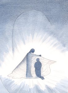 Christus ließ mich den goldenen Mantel sehen, den ich jetzt durch Seine Großzügigkeit trage