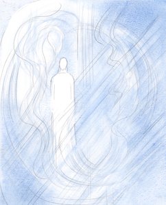 Christus, unser Gott, ist jetzt in seiner Reinheit und Macht im Himmel