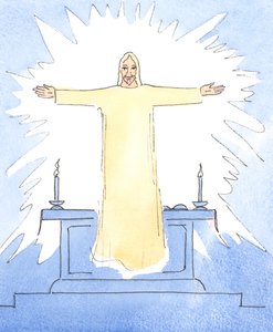 Christus offenbarte sich bei der Konsekration, 2004