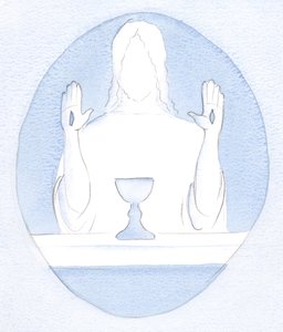 Christus zeigte mir sein einmaliges Opfer, als er ans Kreuz genagelt wurde und wegen der Sünde starb