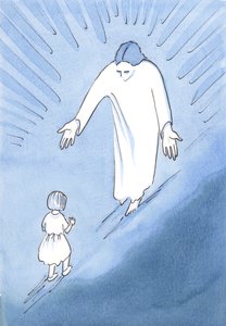 Schwierige Schritte: das Gehen lernen, Christus folgen lernen
