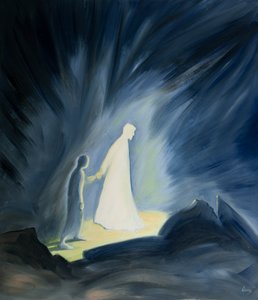 Selbst in der Dunkelheit unseres Leidens tröstet und führt uns Jesus