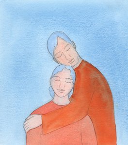 Gott, der uns liebt, ist wie der treueste Liebhaber, der seine Geliebte mit seinen Gaben blendet, aber ihr Herz am tiefsten durch seine Süße und sanfte Fürsorge berührt von Elizabeth Wang