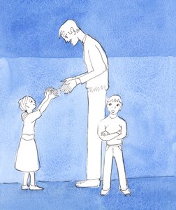 Wie traurig es ist, in einem irdischen Zuhause, wenn ein Kind ungehorsam ist, murrt, schreit, stampft, schmollt und undankbar ist
