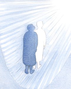 Ich sah, dass ich kein Bettler bin, sondern seine Tochter; und dass dieser müde Körper nur die Herrlichkeit im Inneren verbirgt