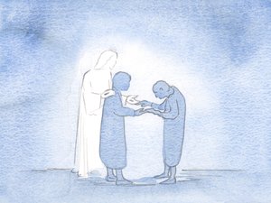 Mir wurde gezeigt, dass jedes zärtliche Wort oder jede Geste von mir ein heiliger und glücklicher Weg ist, auf dem Christus andere durch mich grüßt von Elizabeth Wang