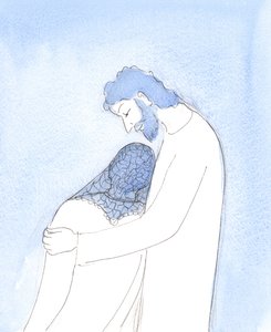 In der Heiligen Kommunion kann Christus uns so nahe ziehen, dass wir unseren Kopf an seine Brust legen können, wie St. Johannes