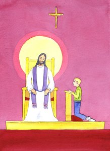 Im Sakrament der Beichte dient der Priester in der Person Christi und bringt dem Büßer sein Mitgefühl und seine Barmherzigkeit