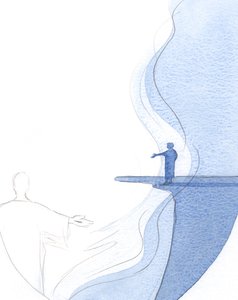 Es ist das Feuer der göttlichen Herrlichkeit, das alle Unvollkommenheit verbrennt. Dann bleibt nur das Wahre, Ewige, Reine und Starke von Elizabeth Wang
