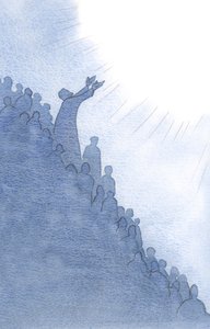 Es ist durch Jesus, der für uns bei der Heiligen Messe Fürsprache hält, dass unser Gebet im Geist zum Vater aufsteigt von Elizabeth Wang