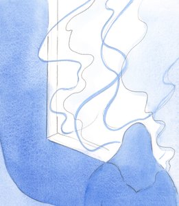 Durch unsere Heilige Kommunion kann Christus uns führen, als ob zur Tür des Himmels, nahe dem ungeschaffenen 