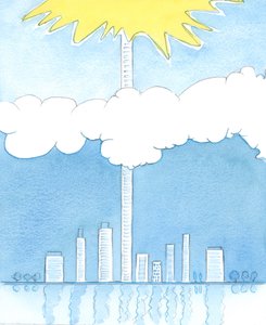 Durch Vertrauen in Gott und Gehorsam gegenüber seiner Kirche kann jemand so hoch gebracht werden, als ob er auf die Spitze eines Gebäudes geführt wird, das bis zum Himmel reicht von Elizabeth Wang