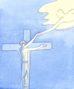 Es war auf Golgatha, dass Christus eine Brücke baute, durch die alle, die zu ihm kommen, den Himmel erreichen können; und es ist in der Messe, dass wir Golgatha finden