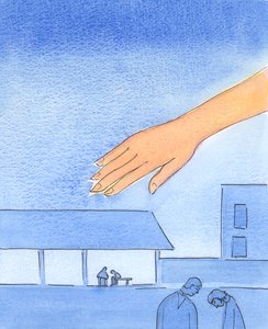 Es ist, als ob die Hand des Vaters sich über jene Orte ausstreckt, an denen Beichten gehört werden