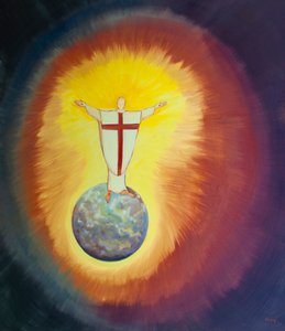 Jesus Christus ist unser Hohepriester, der für uns bei jeder Messe zum Vater Fürsprache hält von Elizabeth Wang