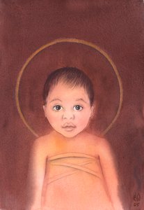 Jesus Christus ist wahrer Gott, der unsere menschliche Natur annahm, mit der Demut und Güte, als bloßes Kind unter uns zu kommen