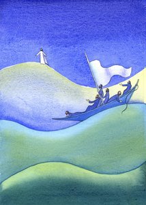 Jesus geht auf dem Wasser, 2001