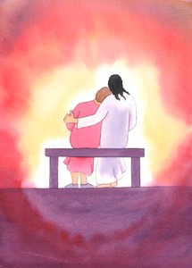 Jesu Liebe ist persönlich, zärtlich und unveränderlich; er ist immer bei uns, besonders im Allerheiligsten Sakrament, und tröstet uns mit seiner Gegenwart