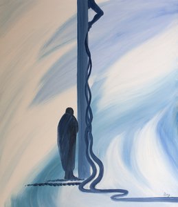 Am Kreuz vergoss Jesus Christus sein kostbares Blut, um uns von unseren Sünden zu retten von Elizabeth Wang