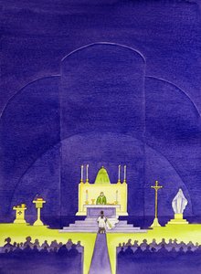 Unsere Kirchen sind heilige Orte, die für Gebet und Anbetung geweiht sind von Elizabeth Wang