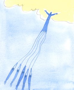 Menschen können durch das gute Beispiel und die Gebete derer, die bereits im Himmel sind, mächtig geholfen und zum Himmel gezogen werden von Elizabeth Wang