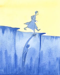 Satan kann unsere nachlässigen oder egoistischen Gedanken nutzen, um uns in Sünde und Dunkelheit zu ziehen, wie wenn ein Feind jemanden an seinen flatternden Kleidern packt von Elizabeth Wang
