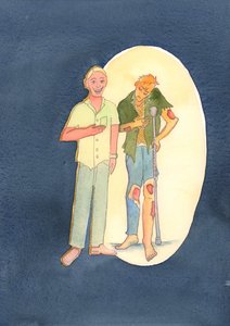 Jemand in schwerer Sünde, der es leugnet, ist wie ein Mann, der vorgibt, normal auszusehen, aber in Wirklichkeit eiternde Wunden hat, die er einem Arzt nicht zeigen will