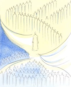 Der Christus, dem wir in der Heiligen Kommunion begegnen, ist wie an der 