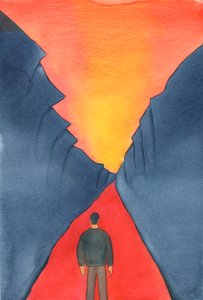 Das christliche Leben besteht aus Vertrauen in Christus, dem Aufgeben der Sünde, dem Folgen seines Weges auch in der Dunkelheit und dem Voranschreiten zur Herrlichkeit des Himmels von Elizabeth Wang