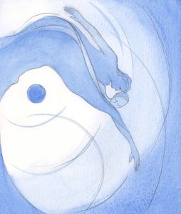 Die erstaunliche Liebe Gottes zur Seele wird im Hohelied beschrieben: "Seine linke Hand unter ihrem Kopf, er umarmte sie..."