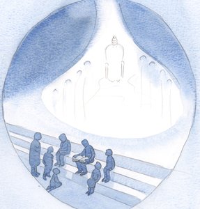 Das Licht Christi strömt durch das Amt des Papstes und der Bischöfe in Einheit mit ihm, und ohne es können wir die Schriften oder die christliche Botschaft nicht vollständig verstehen.