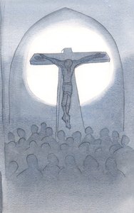 Das Opfer, das Christus dem Vater darbringt, ist ewig, für die Erlösung aller, die ihr Vertrauen in ihn setzen von Elizabeth Wang